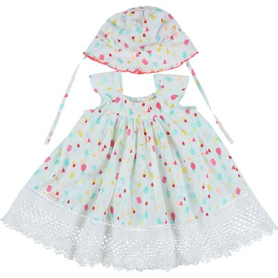 Ensemble robe + chapeau - Très bon état CATIMINI