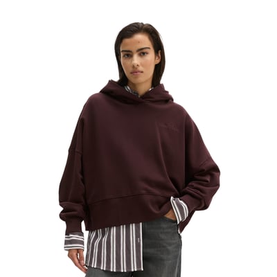 Hoodie relaxed avec du coton recyclé MARC O'POLO
