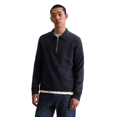 Pull-over en tricot bouclette relaxed en coton bio MARC O’POLO DENIM