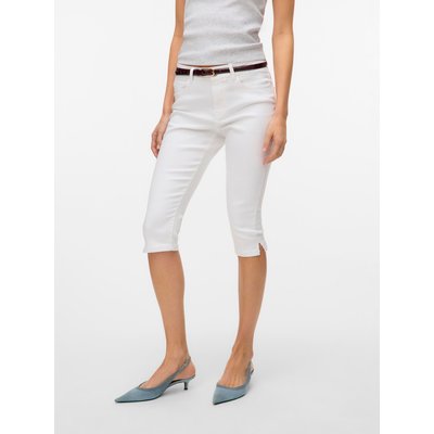 VMELLY Taille moyenne Slim Fit Capris Jean VERO MODA