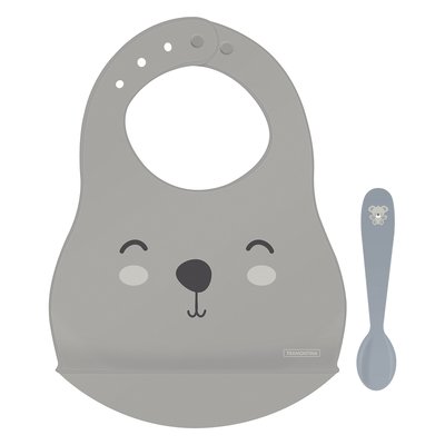 Conjunto babete e colher Le Petit, Tramontina TRAMONTINA