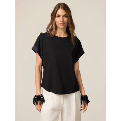 T-shirt réalisée en jersey de coton OLTRE