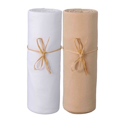 Drap housse jersey bio (lot de 2) P TIT BASILE