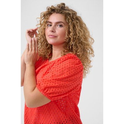Blouse à manches courtes KCrubia KAFFE CURVE