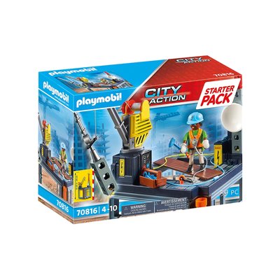 Starter Pack Plateforme de construction PLAYMOBIL