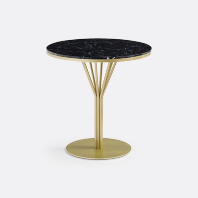 Tuintafel van marmer en staal, Bistro LA REDOUTE INTERIEURS