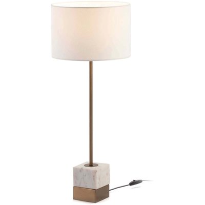 Lampe de salon marbre et métal, Jarlata RECOLLECTION