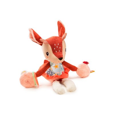Peluche multi-activités Stella le faon LILLIPUTIENS