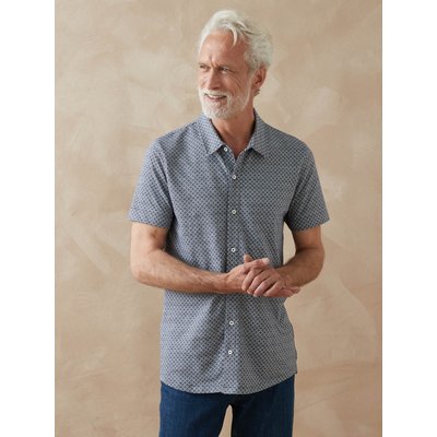 Chemise maille jacquard manches courtes DAXON