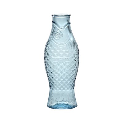 Bouteille Poisson 85 Cl - Fish & Fish - Bleu Cobalt SERAX