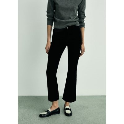 Pantalon Sienna flare crop velours côtelé MANGO