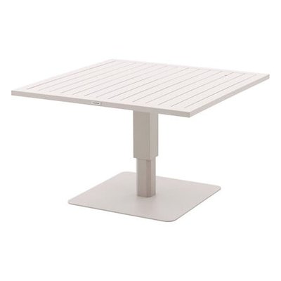 Table de jardin relevable carrée en aluminium SALIMIA HESPERIDE