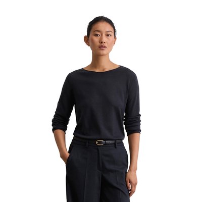 Pull en maille slim en laine mérinos douce MARC O'POLO
