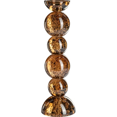 Bougeoir en verre sculptural RECOLLECTION