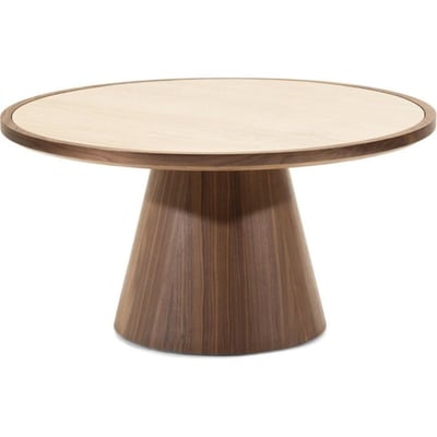 Table basse ronde travertin collection WASABI RECOLLECTION