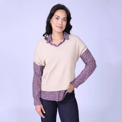 Pull sans manches MISE AU GREEN