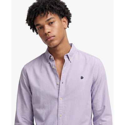 Chemise Oxford Preppy à Manches Longues SUPERDRY