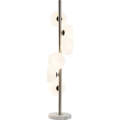 lampe sur pied moderne en verre et marbre style boule élégante RECOLLECTION