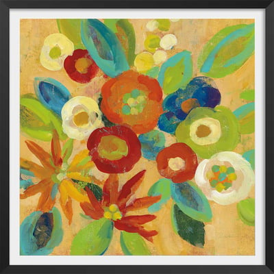 Poster flower market HEXOA