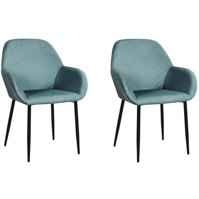 Fauteuil en velours cotelé Giulia (Lot de 2) CMP