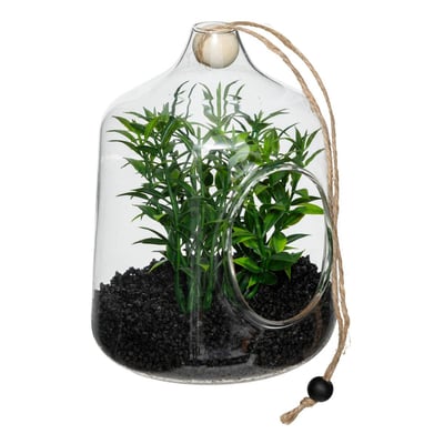 Terrarium artificiel suspendu FAMILY CORNER ATMOSPHERA