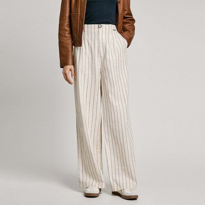 Pantalon Large À Rayures PEPE JEANS