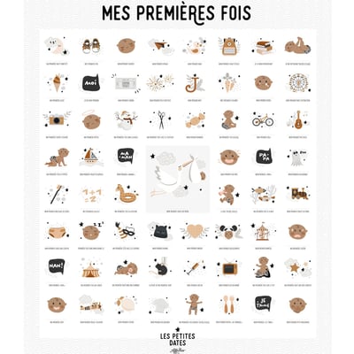Affiche Mes Premières Fois LES PETITES DATES 