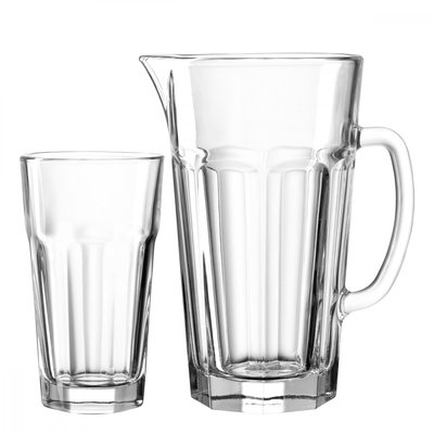 Set de 6 verres et pichet assortis LEONARDO