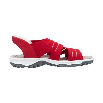 Sandales et clairs avec une tige en maille et à semelle plate RIEKER