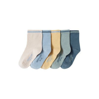 Lot de 5 paires de chaussettes colorées VERTBAUDET