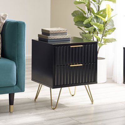 Ancona Sculptural Side Table SO'HOME