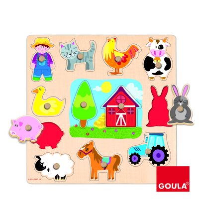 Puzzle Silhouettes Ferme GOULA