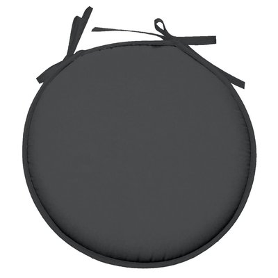 Galette de chaise ronde Unie Pop color EDEN