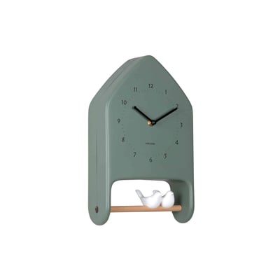 Horloge Murale Plastique LOVE BIRDS KARLSSON