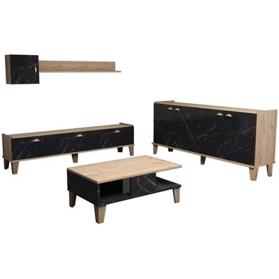 Ensemble meubles de salon en aggloméré Sumer HANAH HOME