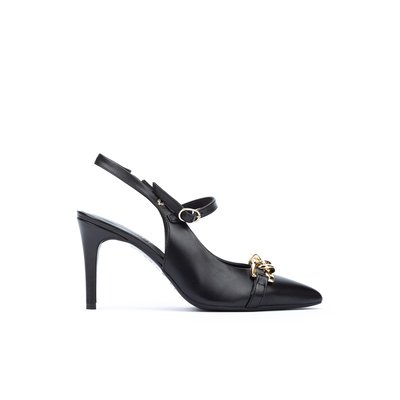 Chaussures à talon cuir THELMA MARTINELLI