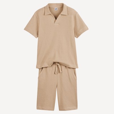 Set di 2 pezzi con polo e bermuda LA REDOUTE COLLECTIONS
