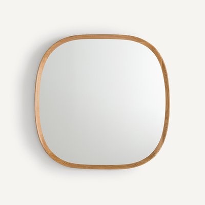 Miroir organique chêne massif, H80cm, Orion AM.PM