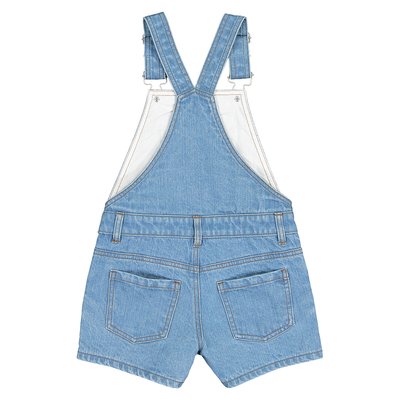 Salopette corta in denim LA REDOUTE COLLECTIONS