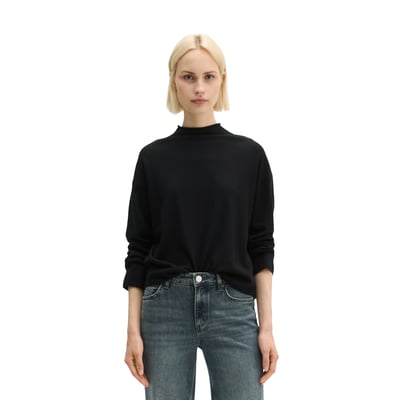 Pull-over en maille fine oversized en doux mélange de laine vierge MARC O'POLO