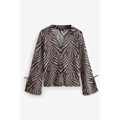 Chemise en mesh à manches longues NEXT
