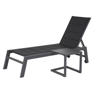 Bain de soleil et table d'appoint, BARBADOS HAPPY GARDEN