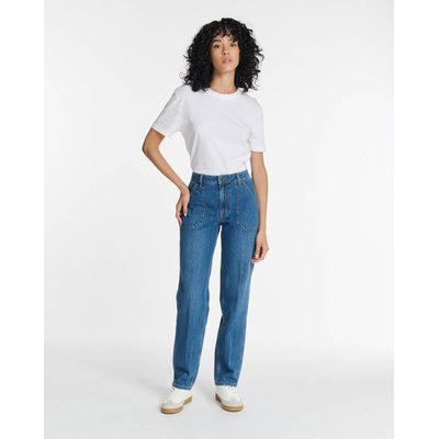 Jeans droit taille moyenne normale LABDIP