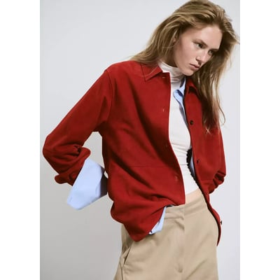 Chemise daim oversize MANGO
