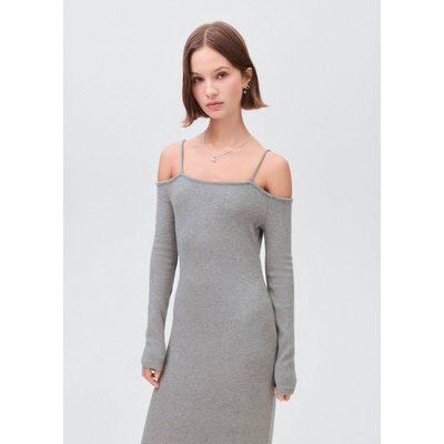 Robe en maille à découpe MANGO TEEN