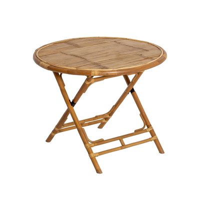 Table ronde en bambou  SOLINE MADE IN MEUBLES 
