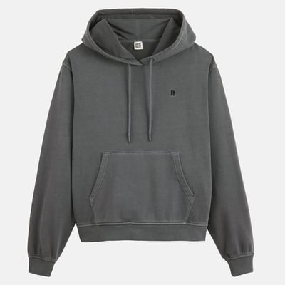 Sweat à capuche délavé LA REDOUTE COLLECTIONS