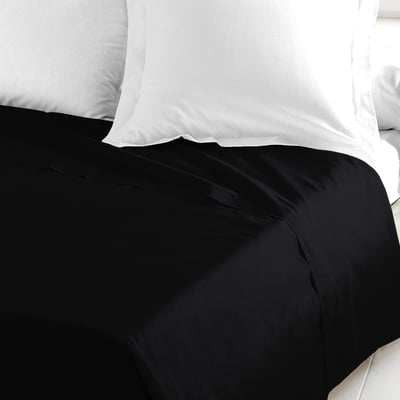Drap plat 100% coton uni C DESIGN HOME TEXTILE