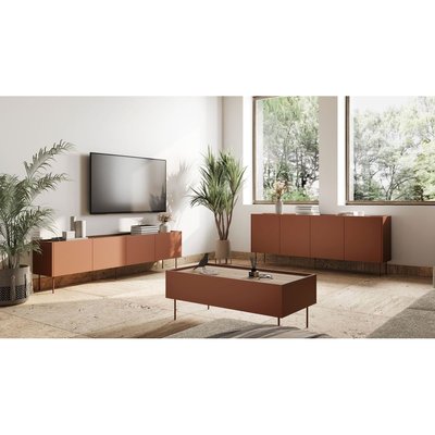 Meuble TV 220 cm panneaux de particules, ATLAS BOBOCHIC