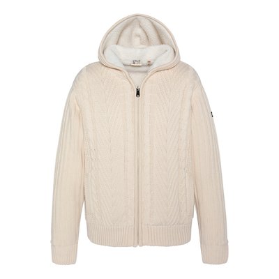 Gilet à capuche doublé sherpa SCHOTT